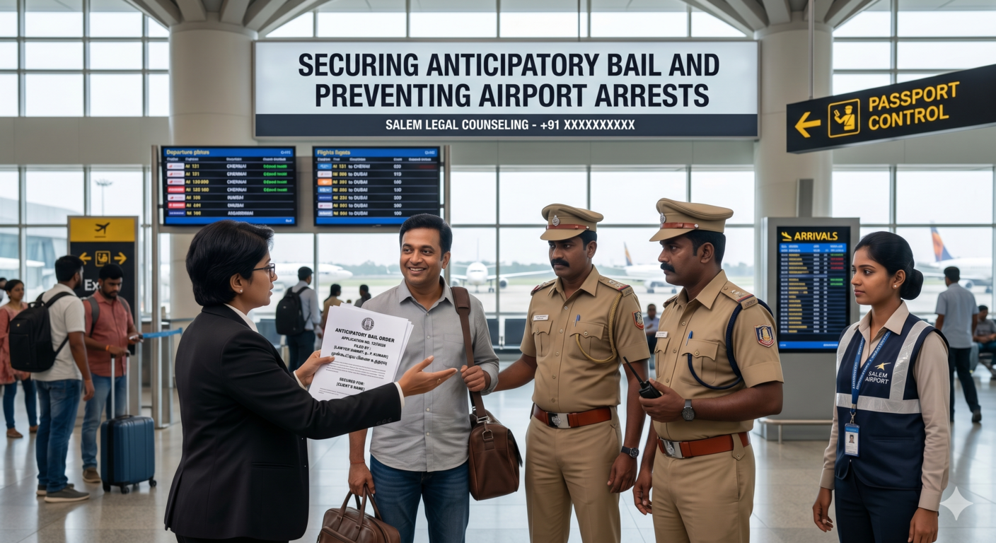 Securing anticipatory bail and preventing immigration airport arrest for traveling NRIs