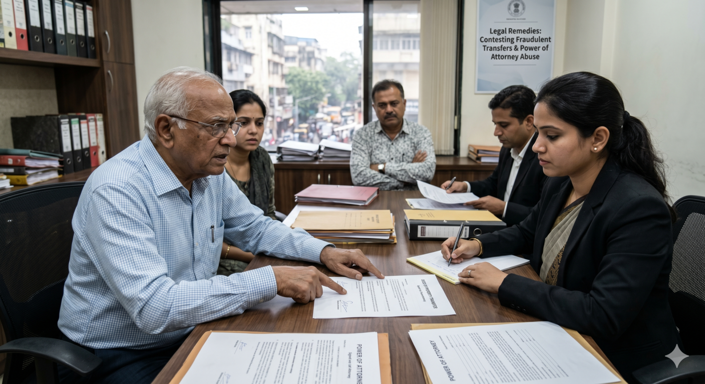 Canceling fraudulent land sale deeds and Power of Attorney abuse litigation