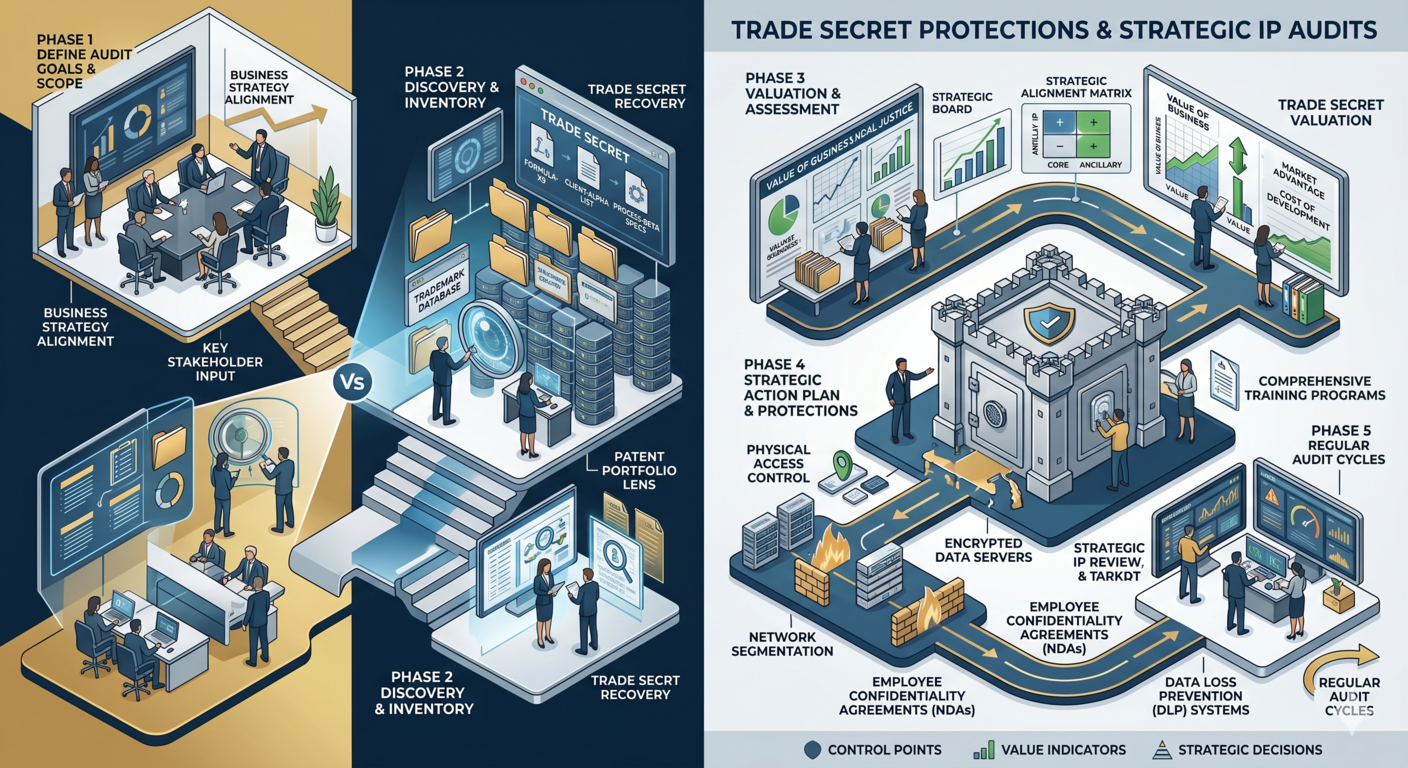 Trade secret protection employee non disclosure agreements and corporate IP audits